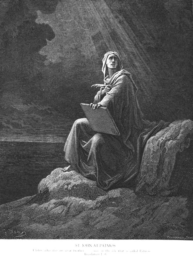 Gustav Dorè - San Giovanni a Patmos